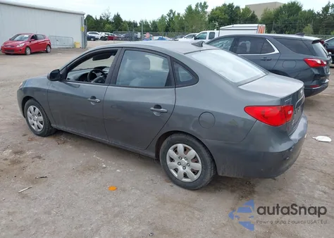 2009 Hyundai Elantra Gls из США, поврежденный, VIN KMHDU46D09U665280